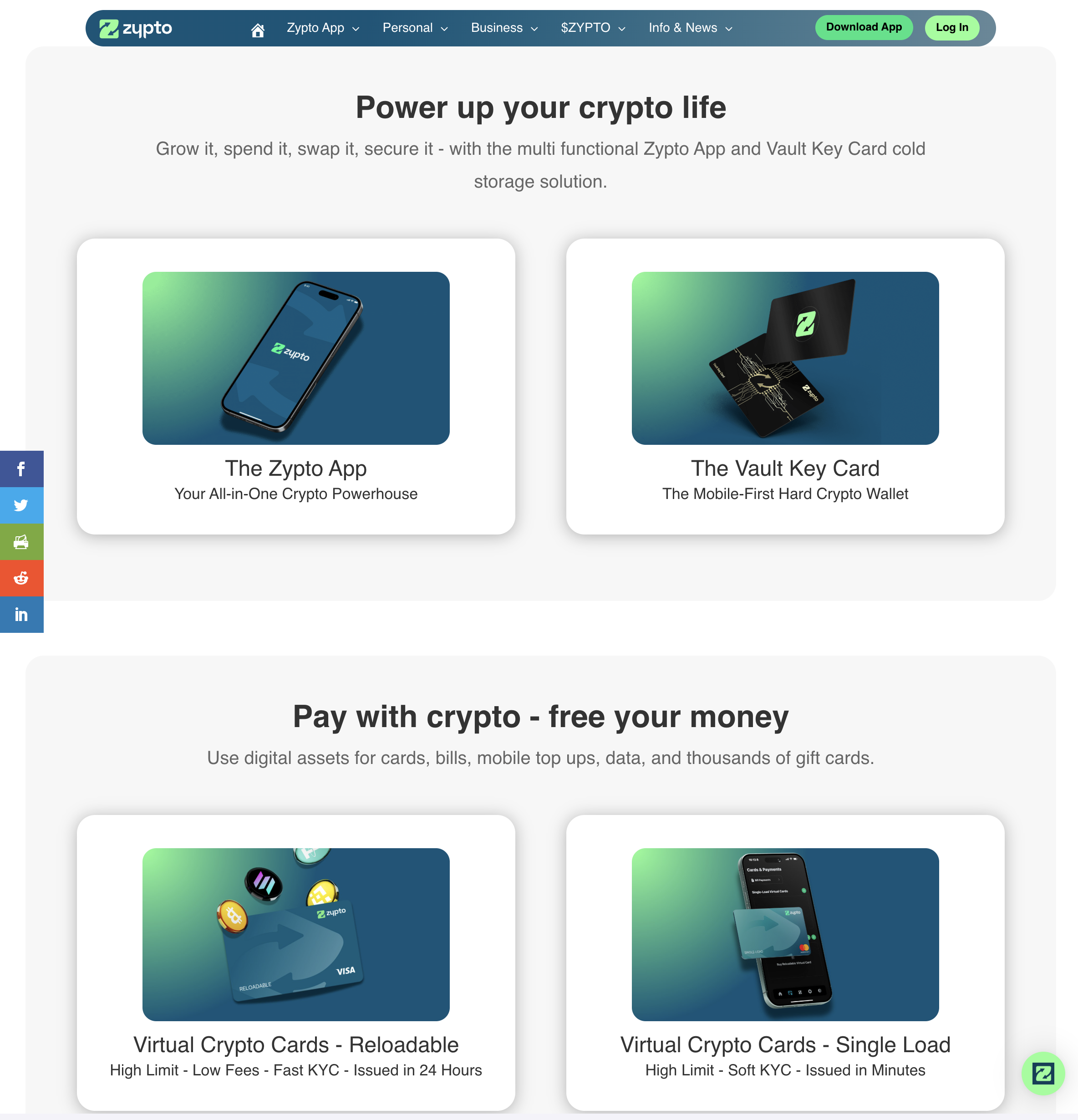 Zypto — download App Store and Google Play