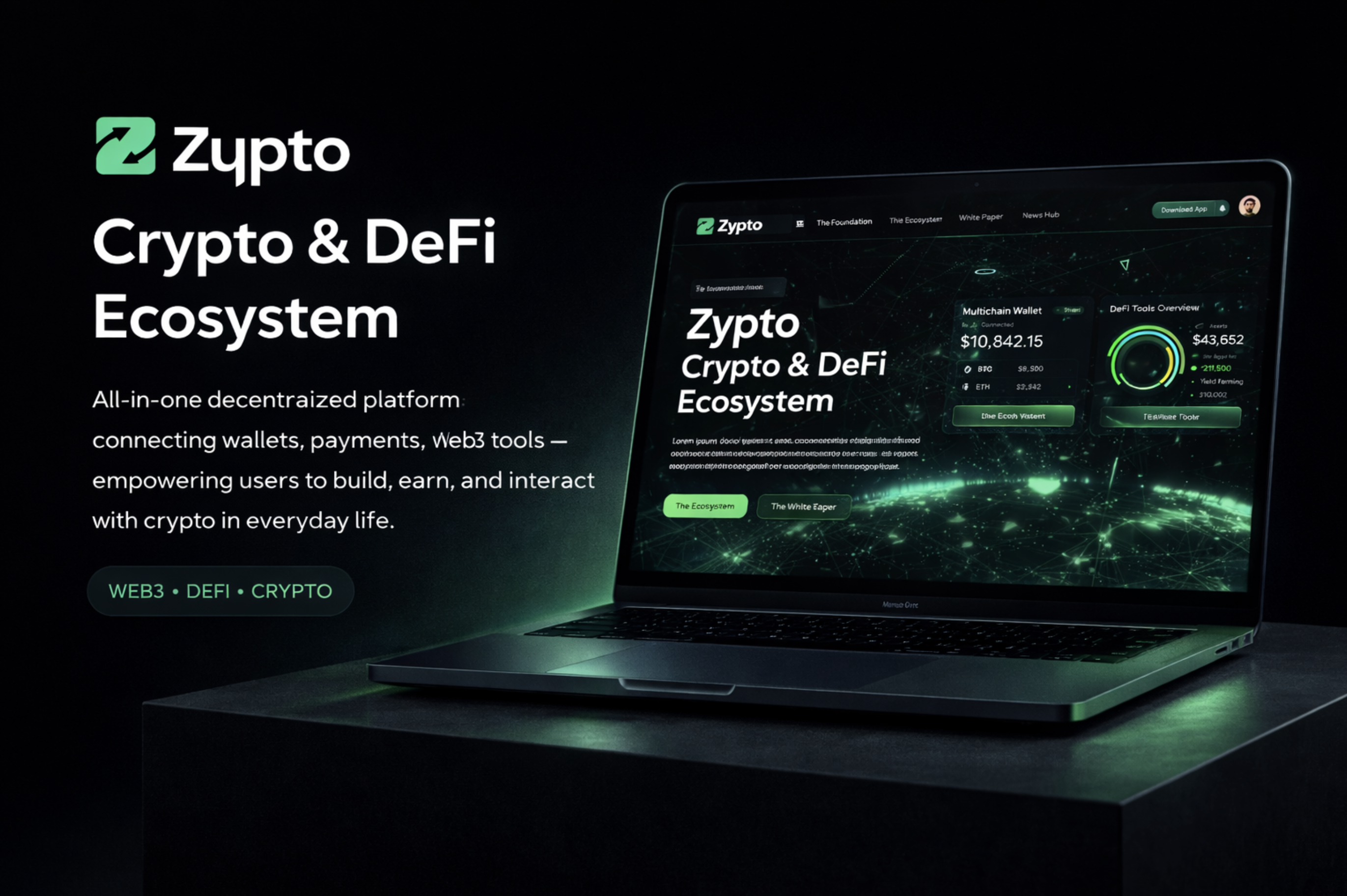 Zypto wallet app preview